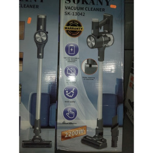 Aspirateur sans fil SOKANY 2200 mAh – Puissant et léger – Tous types de sols – Design ergonomique – Noir