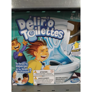 Deliro – Jeu de toilette amusant – Accessoire ludique pour WC – Détente et divertissement