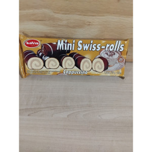 Mini SWISS-ROLLS Cappuccino 175gr