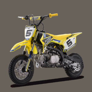 Dirt bike sano rxf rookie 110cc semi-auto Jaune