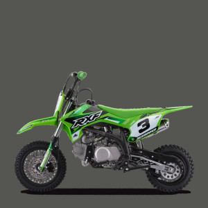 Dirt bike sano rxf rookie 110cc semi-auto Vert