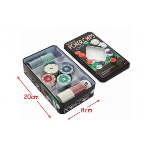 SET POKER BOITE 100 JETONS