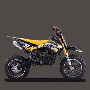 Pocket bike enfant hiro falcon 49cc Jaune