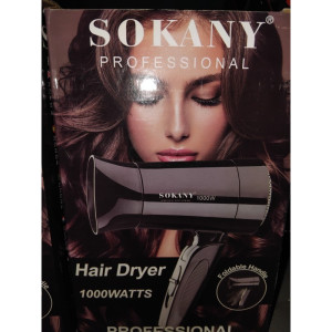 Sokany — sèche-cheveux professionnel 1000w
