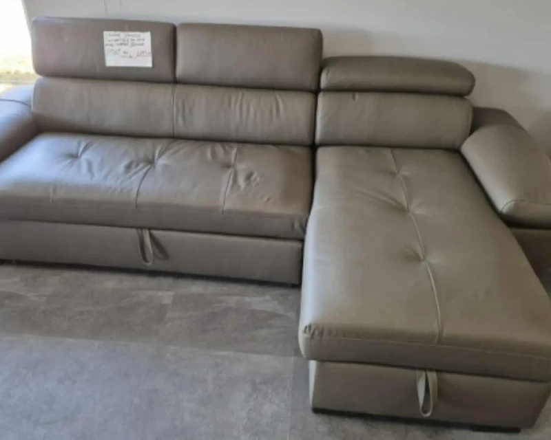 Canapé kaki convertible