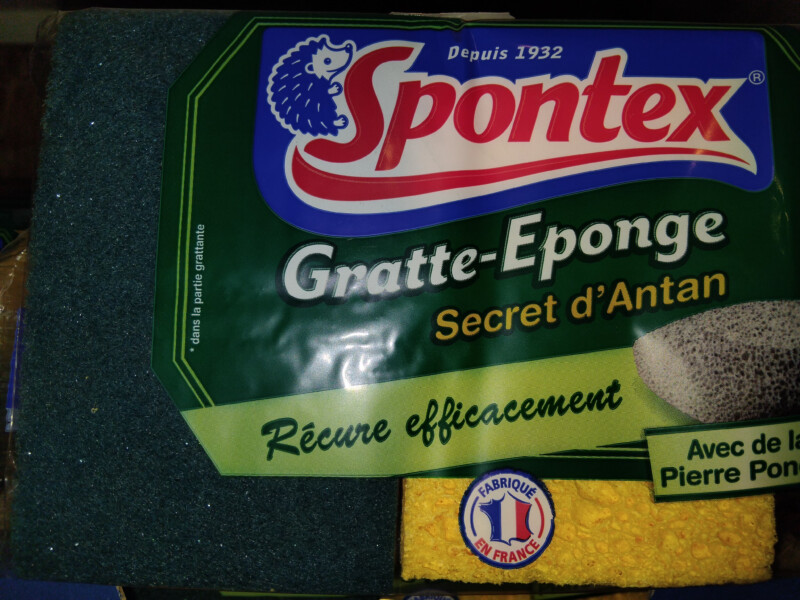 Éponge Spontex Gratte-Éponge