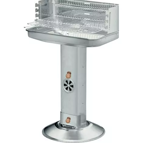 Barbecue Valencia acier inoxydable vue de face